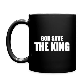god save the king - Full Colour Mug - black - Left