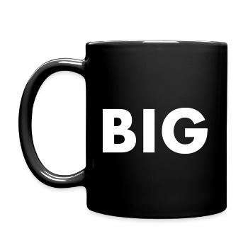 Big - Tasse einfarbig - Schwarz - Links