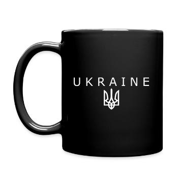 Ukraine - Full Colour Mug - black - Left