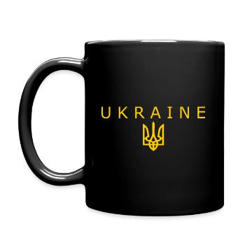Ukraine - Mug uni - noir - Gauche