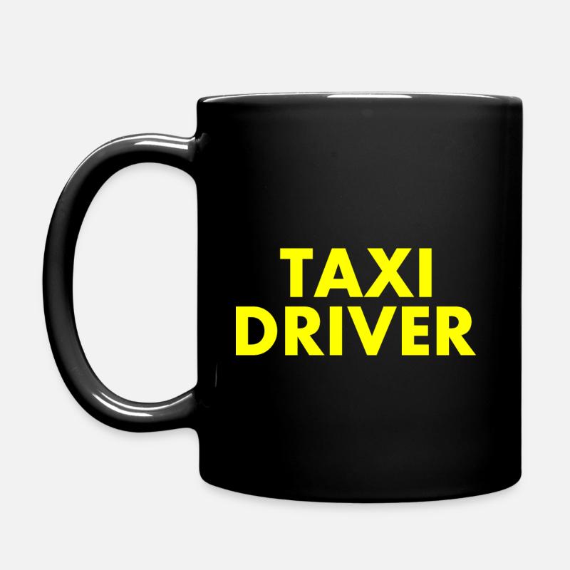 Taxi driver - Mug uni - noir