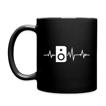 Decibelvibe - Derivative products - S Wave Design - Full Colour Mug - black - Left