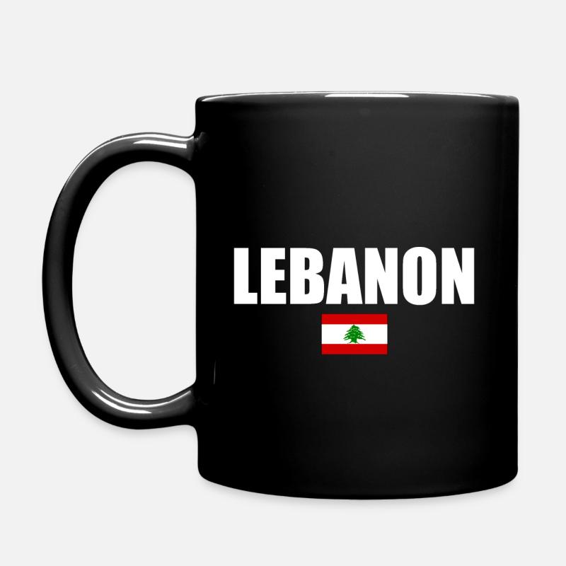 Liban - Mug uni - noir
