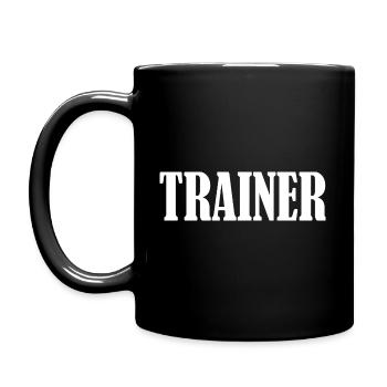 Trainer - Full Colour Mug - black - Left