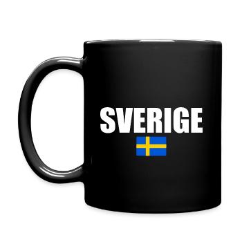 Sverige - Mug uni - noir - Gauche
