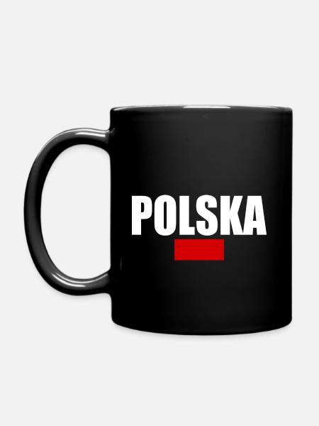 Pologne - Mug uni - noir