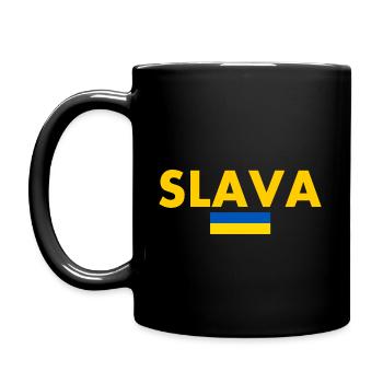 Ukraine - Full Colour Mug - black - Left