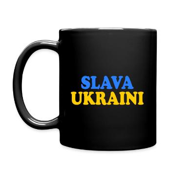 Ukraine - Full Colour Mug - black - Left