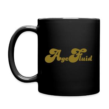 AgeFluid (en anglais seulement) - Mug uni - noir - Gauche