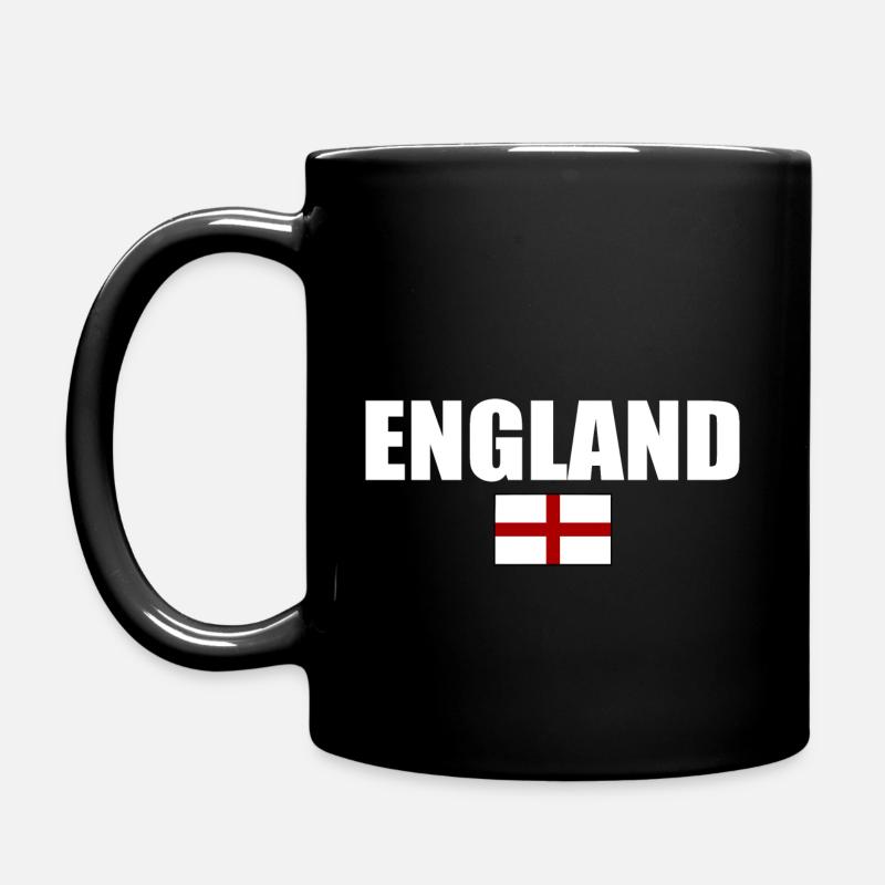 England - Tasse einfarbig - Schwarz
