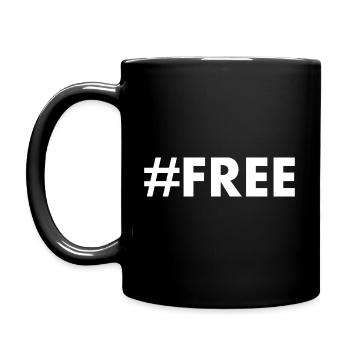 Free - Mug uni - noir - Gauche