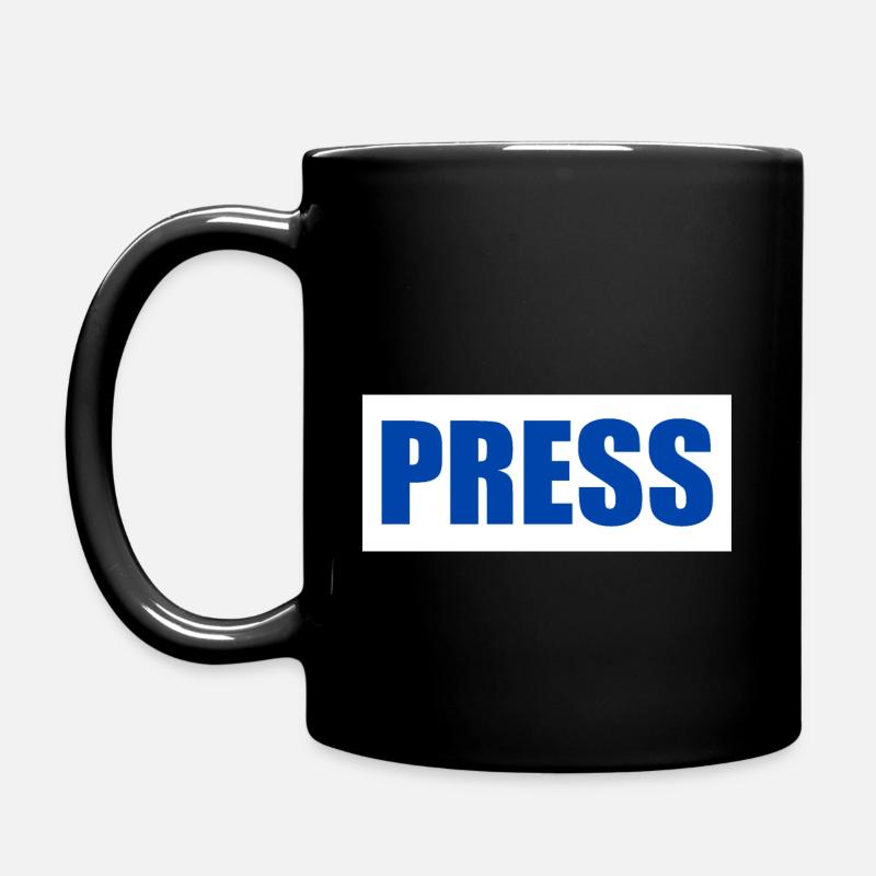 Press - Mug uni - noir