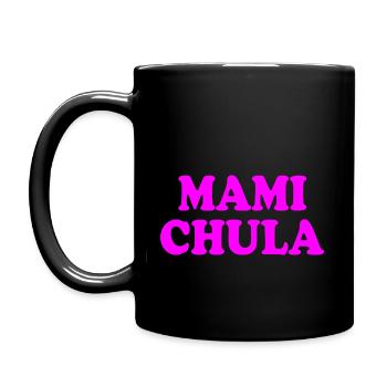 Mami chula - Tasse einfarbig - Schwarz - Links