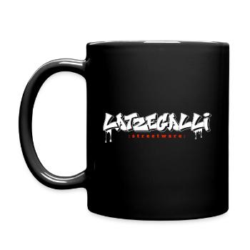 SAARLAND - Latzegalli streetwear - Tasse einfarbig - Schwarz - Links