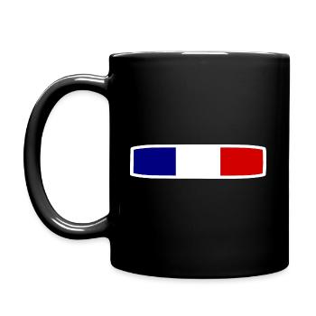FRANKREICH - Tasse einfarbig - Schwarz - Links