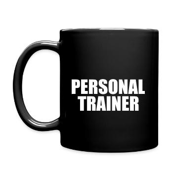 Personal trainer - Full Colour Mug - black - Left