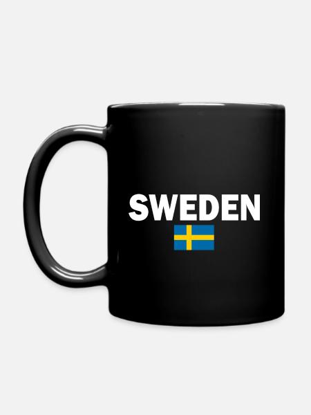Suède - Mug uni - noir