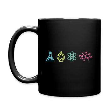 Science Elements - Full Colour Mug - black - Left
