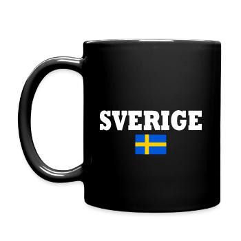 Sverige - Mug uni - noir - Gauche