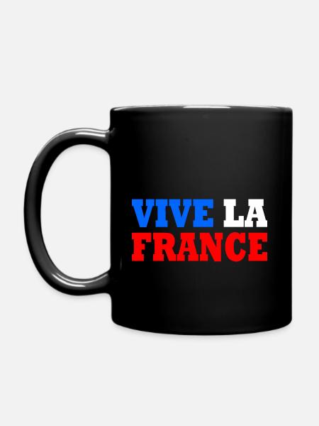Vive la france - Mug uni - noir