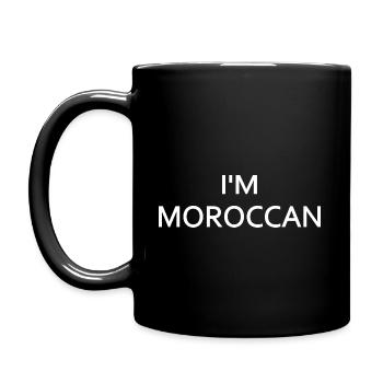 Im moroccan - maroc - Mug uni - noir - Gauche
