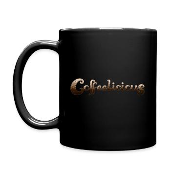 Coffeelicious (en anglais seulement) - Mug uni - noir - Gauche
