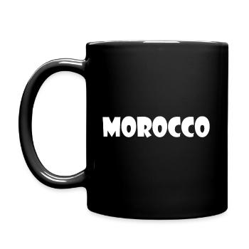 Maroc - Mug uni - noir - Gauche