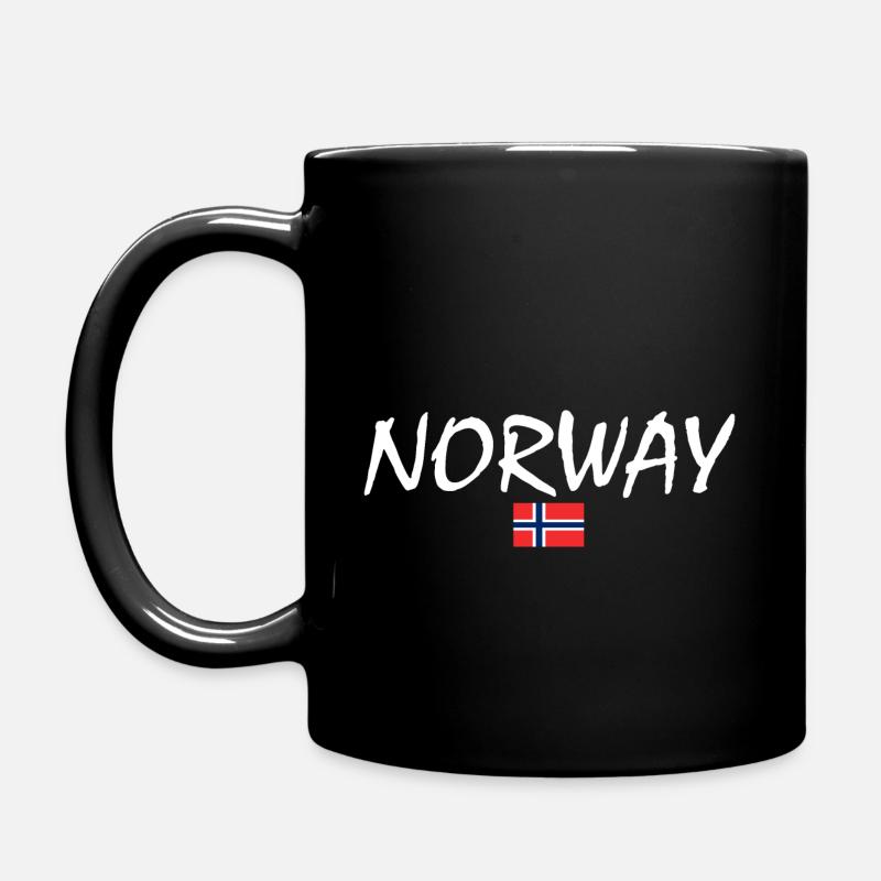 Norway - Full Colour Mug - black