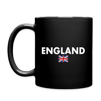 angleterre - Mug uni - noir - Gauche