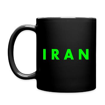 Iran - Tasse einfarbig - Schwarz - Links