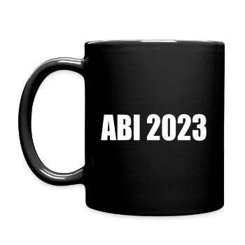 Abi 2023 - Tasse einfarbig - Schwarz - Links