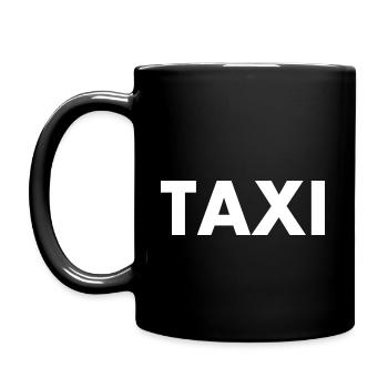 Taxi - Full Colour Mug - black - Left