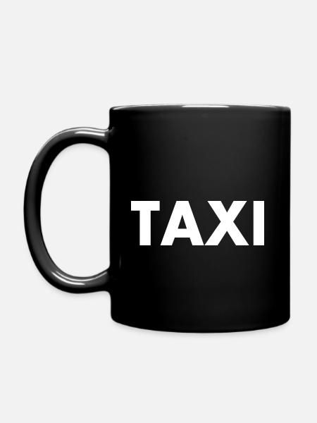 Taxi - Mug uni - noir
