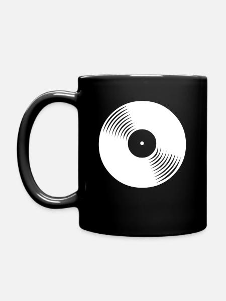 Vinyle - Mug uni - noir