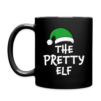 The Pretty Elf - Full Colour Mug - black - Left