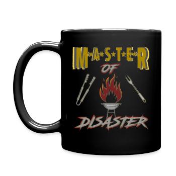 Master of Disaster Grill Master - Full Colour Mug - black - Left