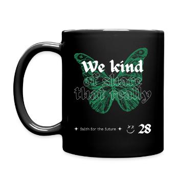 Motte - Tasse einfarbig - Schwarz - Links