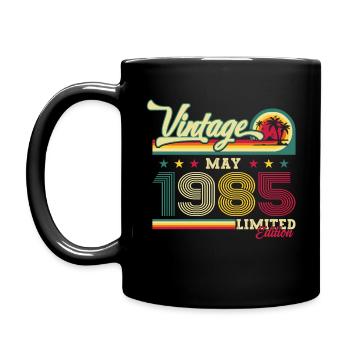 Original juin 1985 Né en 1985 39e anniversaire 85 - Mug uni - noir - Gauche