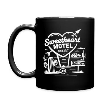 Sweetheart Motel - Full Colour Mug - black - Left