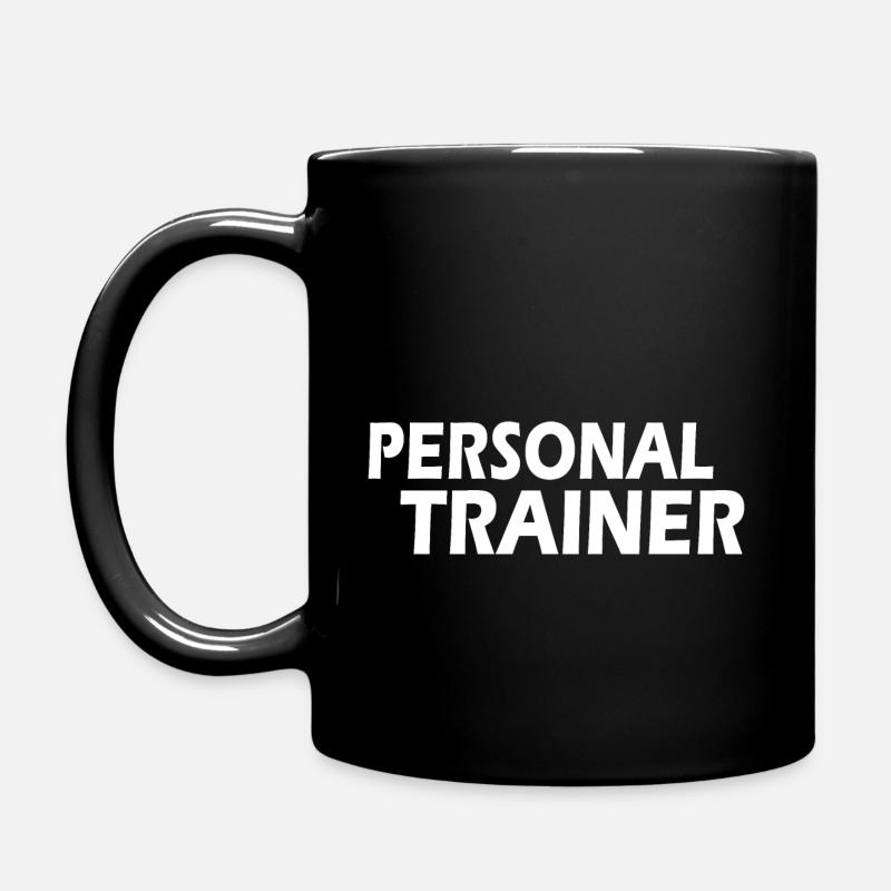 Personal trainer - Tasse einfarbig - Schwarz