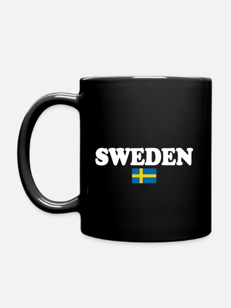 Suède - Mug uni - noir