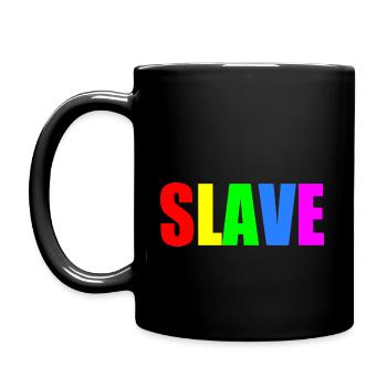 Slave - Full Colour Mug - black - Left