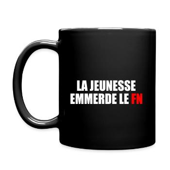 Fuck the National Front - Full Colour Mug - black - Left