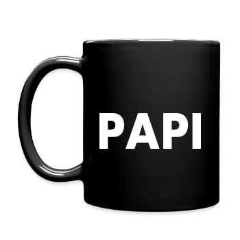 Papi - Full Colour Mug - black - Left