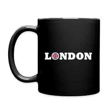Londres - Mug uni - noir - Gauche