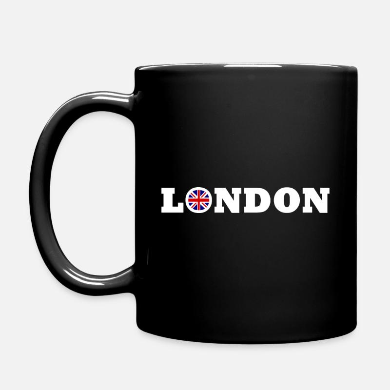 London - Full Colour Mug - black