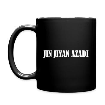 jin jiyan azadi - Mug uni - noir - Gauche