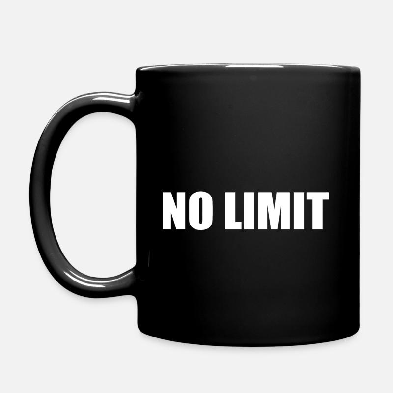No limit - Tasse einfarbig - Schwarz