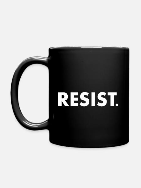 Resist - Mug uni - noir