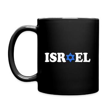 Israel - Full Colour Mug - black - Left
